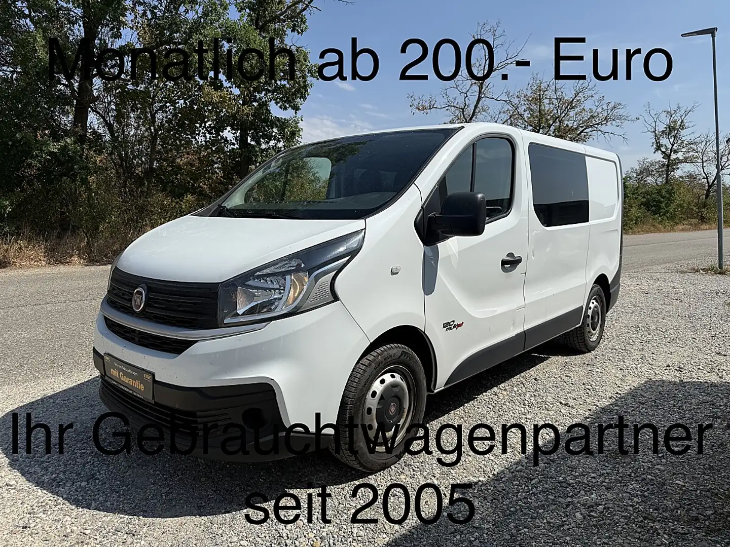 Fiat Talento Panorama 3,0t 1,6 EcoJet 120 L1H1 Executive Weiß - 1