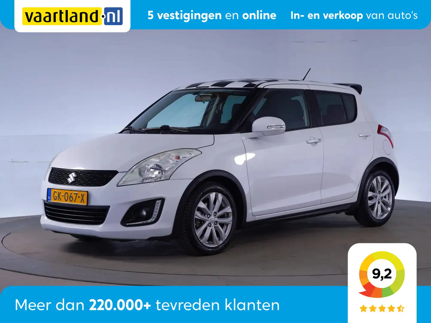 Suzuki Swift 1.2 Exclusive EASSS [ Stoelverwarming Cruise contr Wit - 1