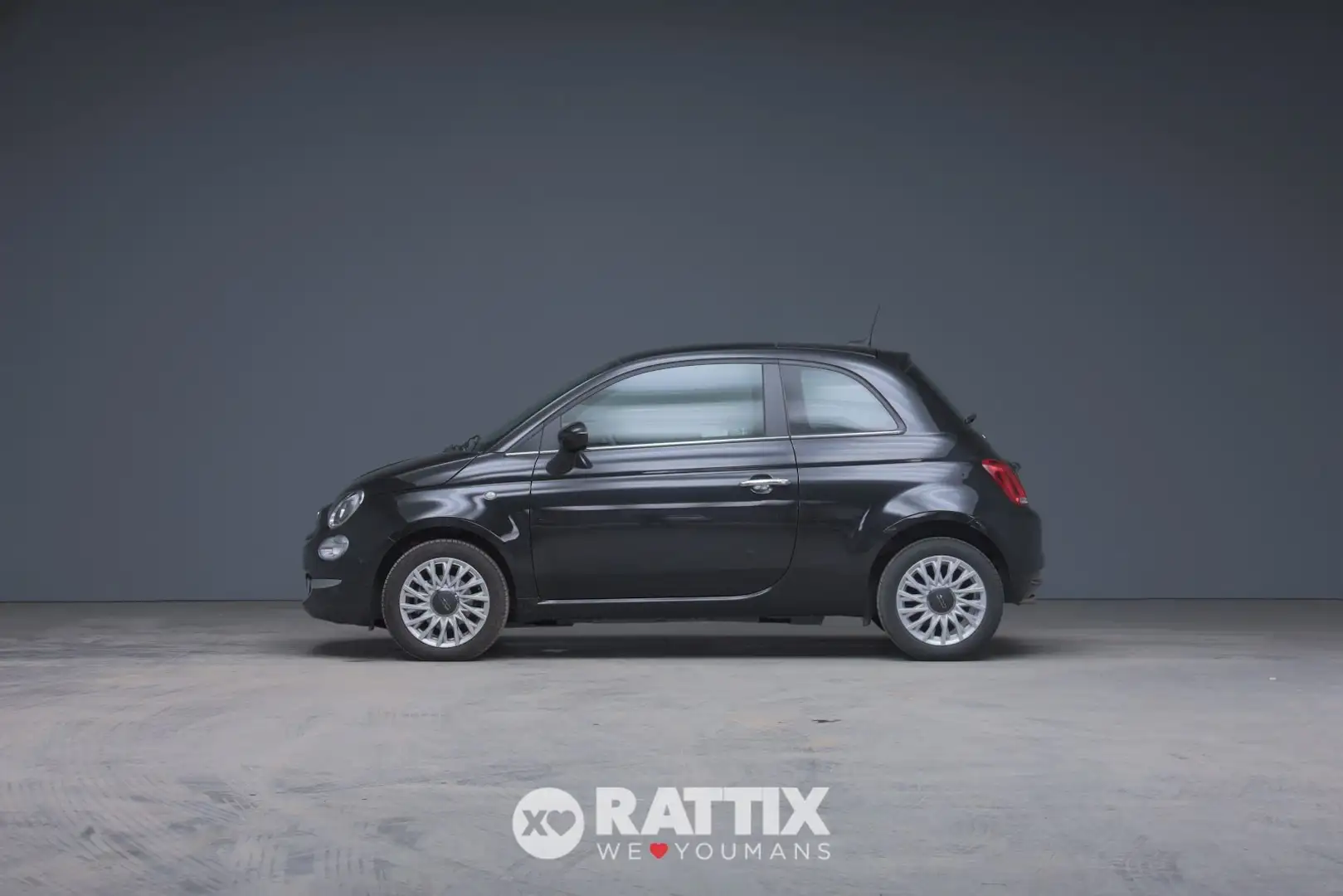 Fiat 500 1.0 hybrid 70CV Dolcevita + tetto panoramico Schwarz - 2