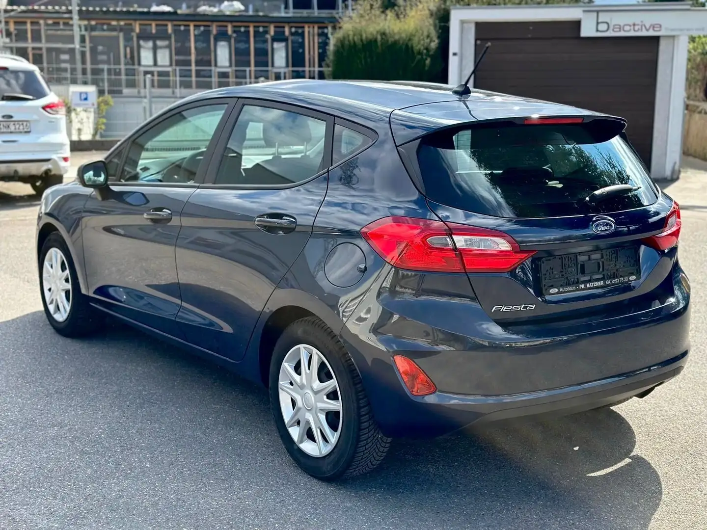 Ford Fiesta Trend 1.5 Klima 1.Hand Bleu - 2
