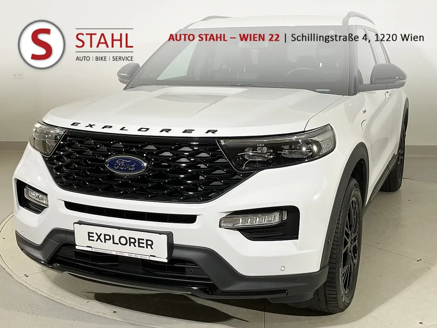 Ford Explorer 3.0 EcoBoost Plug-in-Hybrid Weiß - 1