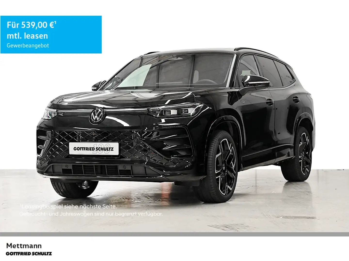 Volkswagen Tayron R-Line 2.0 TDI DSG 4X4 IQ NAVI PANO STHZG AHK H&K Noir - 1