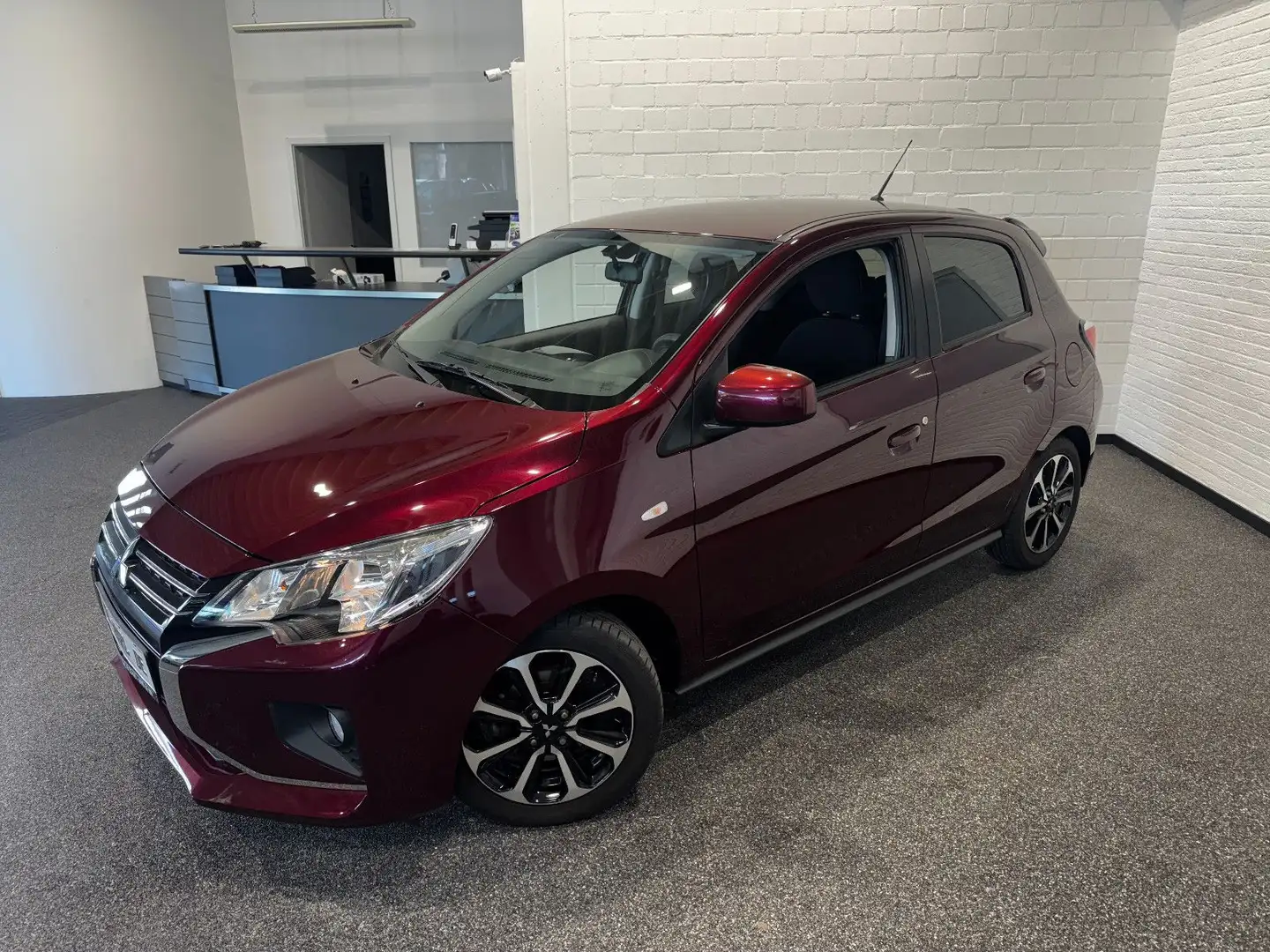Mitsubishi Space Star Intro+ AUTOM. NAVI KLIMA WINTERRÄDER Rot - 2