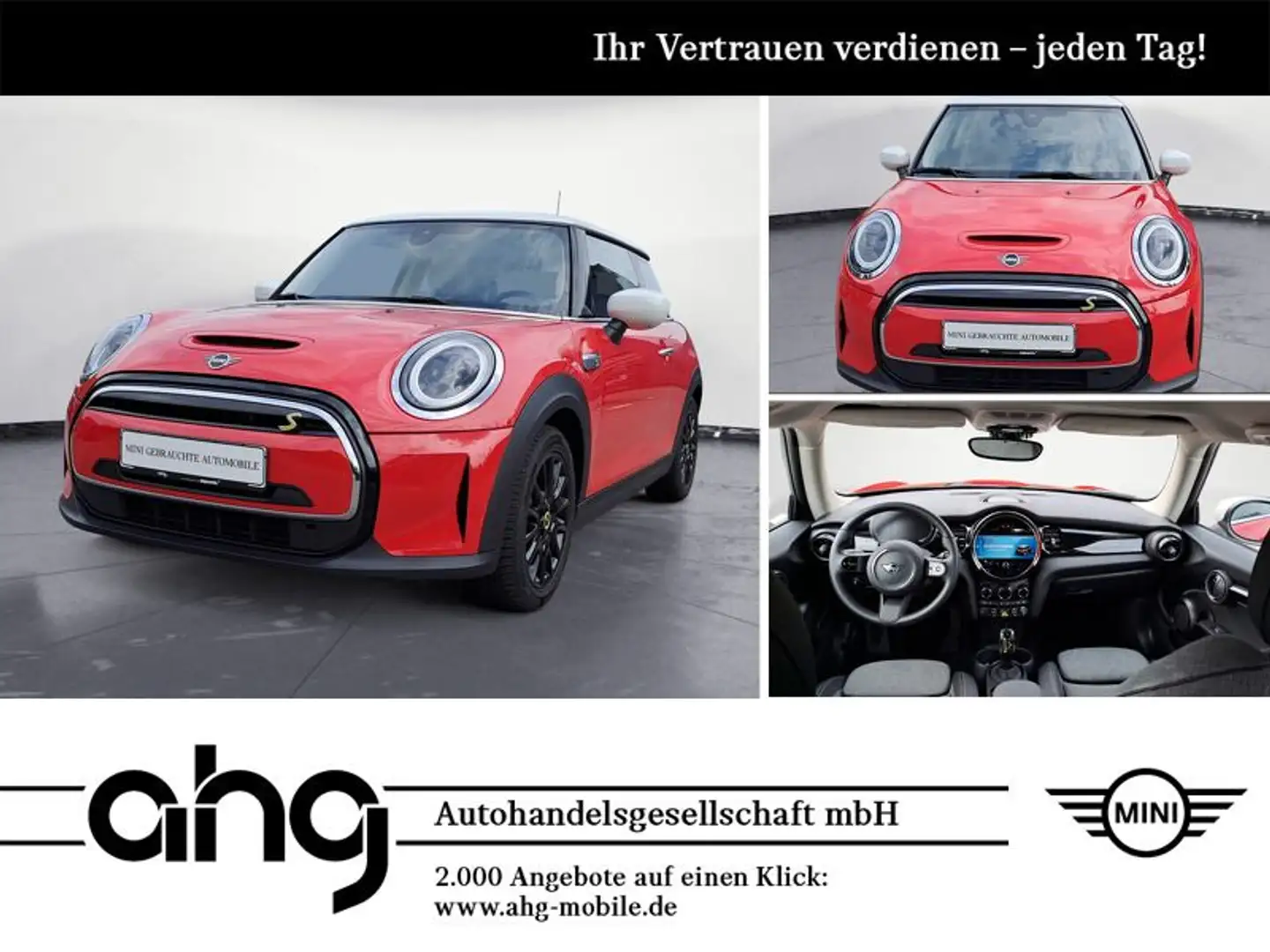 MINI Cooper SE . Classic Trim Navi Sitzheizung Klimaau Rot - 1