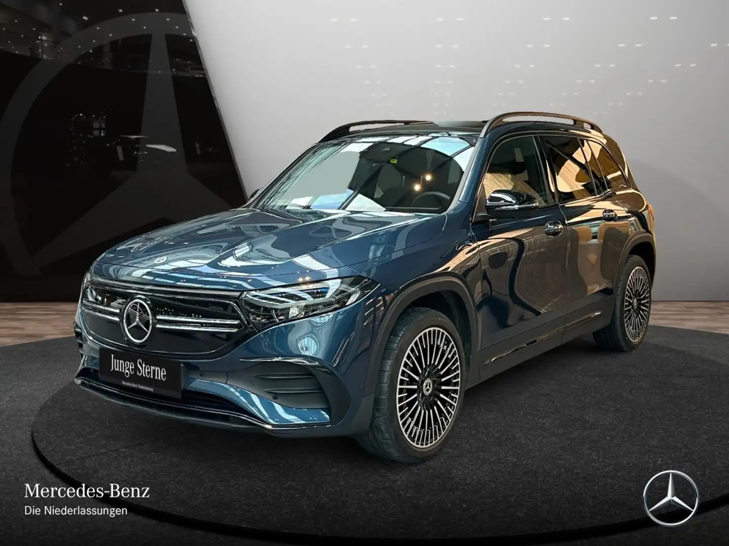 Mercedes-Benz EQB 350 4M AMG+NIGHT+PLUS-PAKET+PANO+360+MEMORY Blau - 2