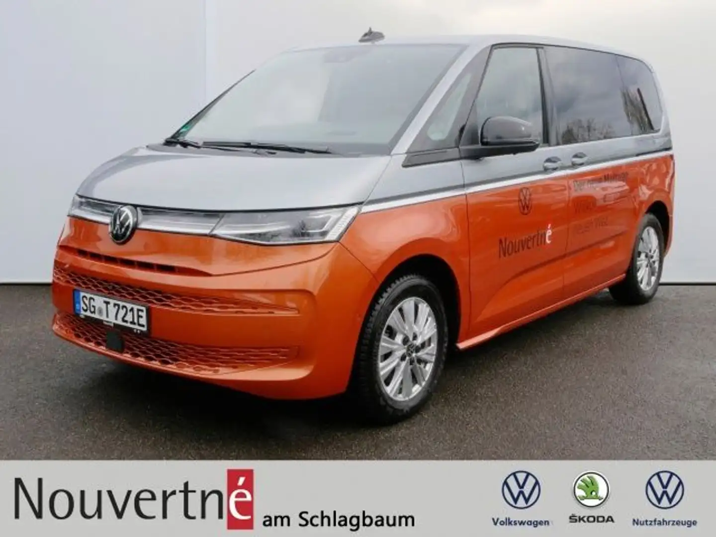 Volkswagen T7 Multivan Multivan Style 1,4 l 110 kW eHybrid OPF 6-Gang-DSG Srebrny - 1