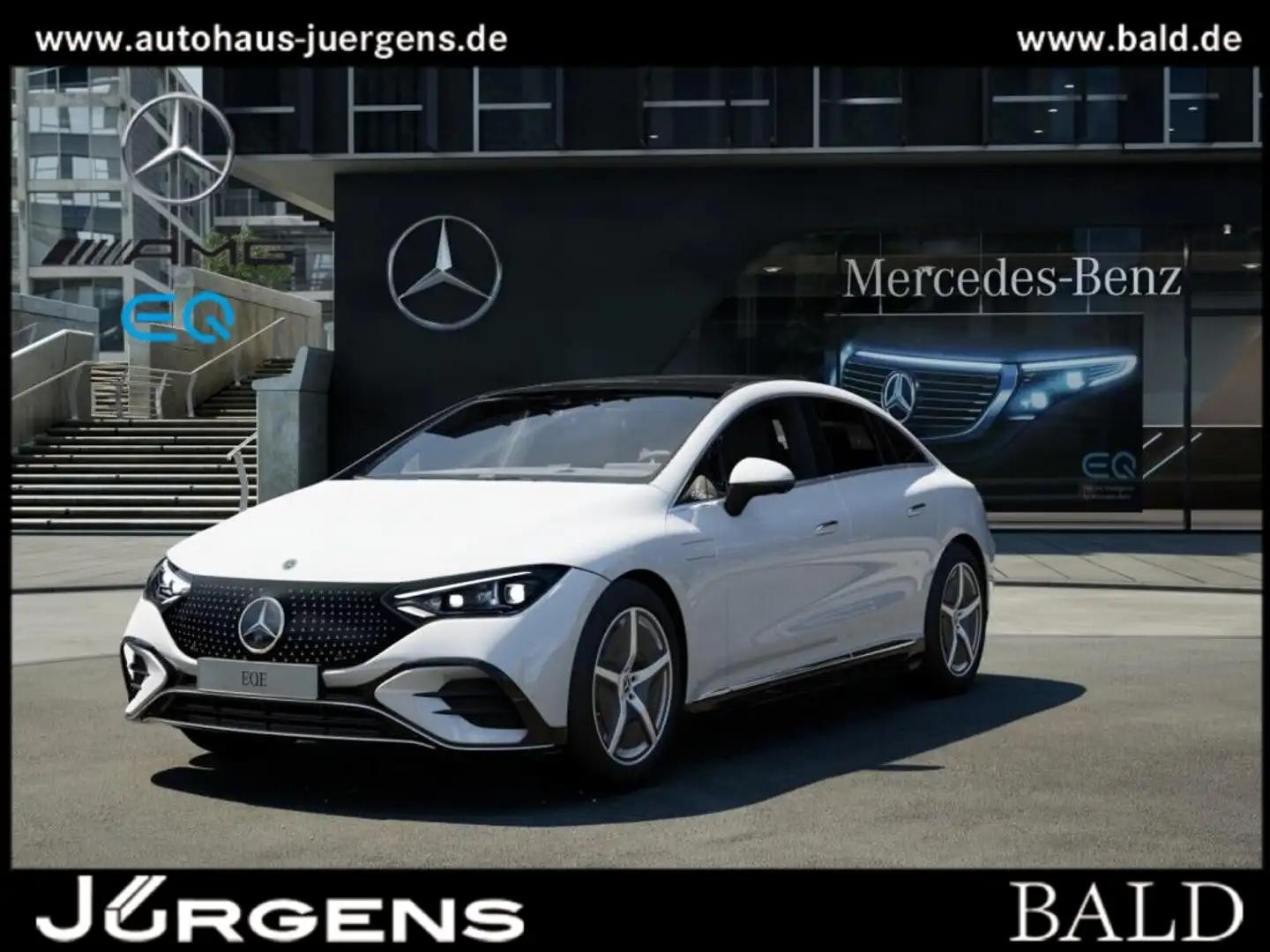 Mercedes-Benz EQE 350 AMG-Sport/Pano/Burm/360/HUD/DIGITAL/Memo Weiß - 1