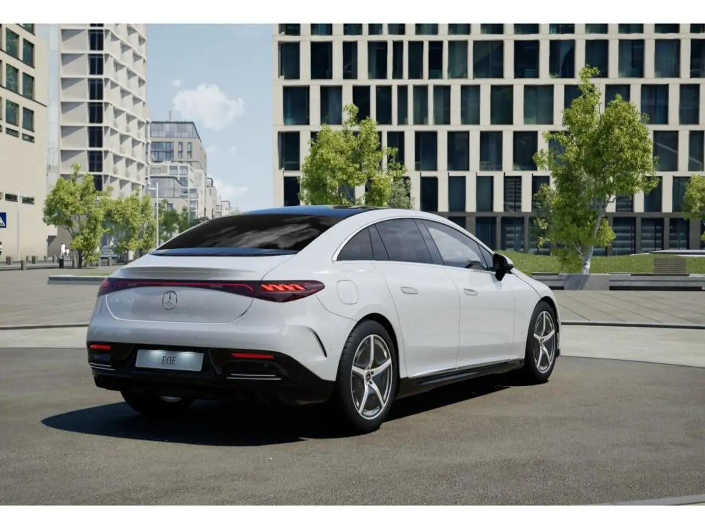 Mercedes-Benz EQE 350 AMG-Sport/Pano/Burm/360/HUD/DIGITAL/Memo Weiß - 2