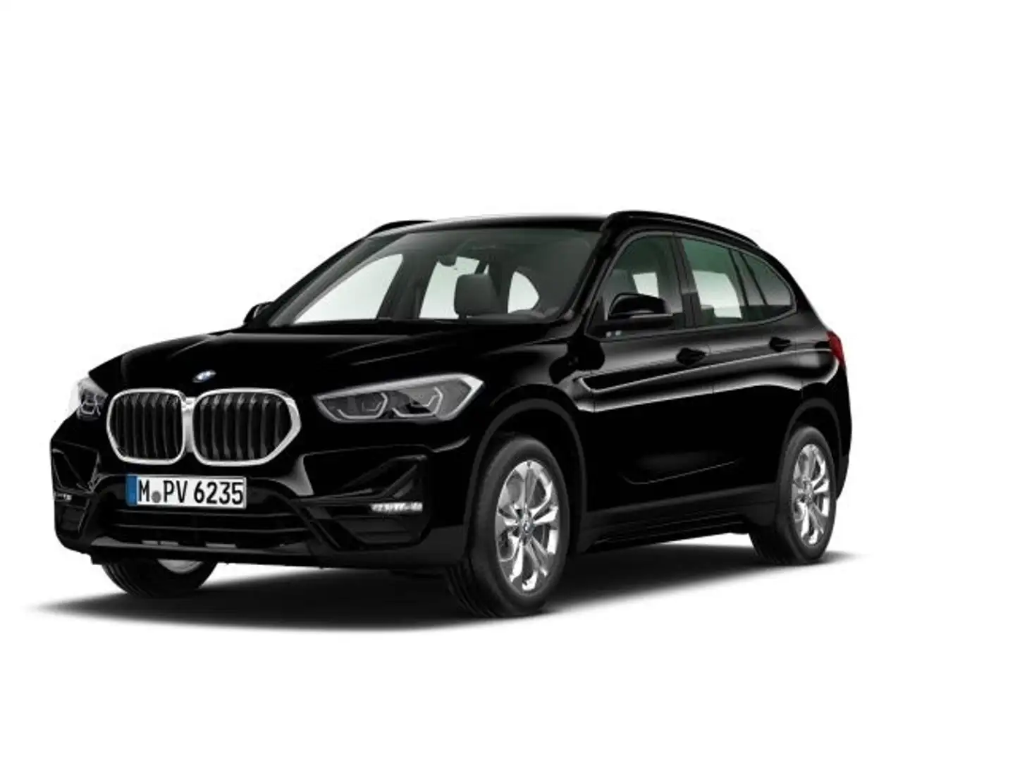 BMW X1 sDrive18d Sport Line Aut. Klimaaut. AHK PDC Zwart - 1