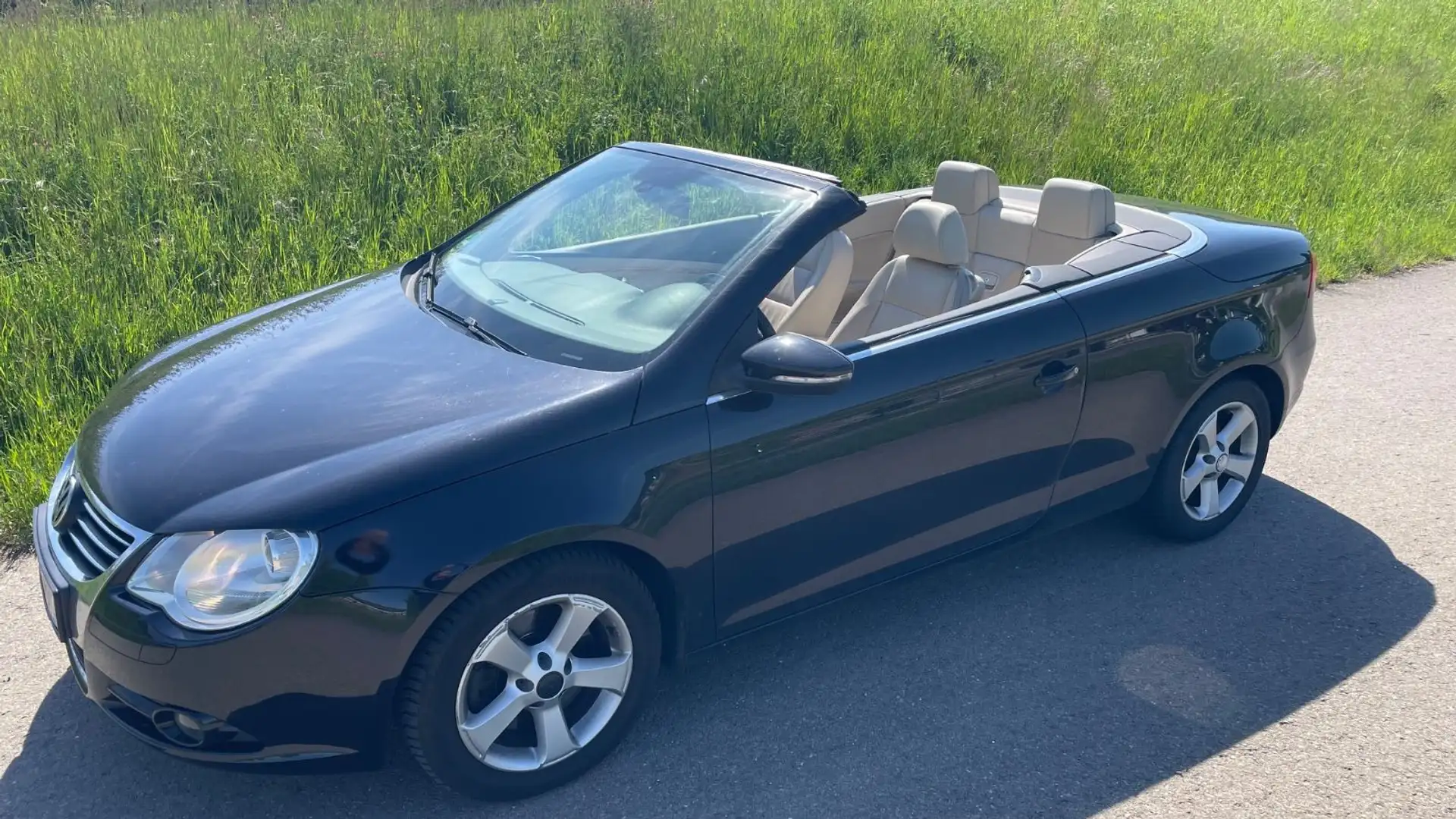 Volkswagen Eos 1.4 Leder Panorama Sport Paket Schwarz - 1