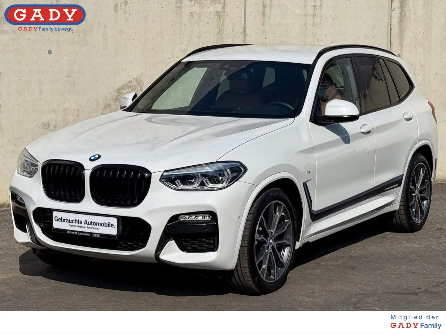 BMW X3 xDrive20d M-Sportpaket Weiß - 1