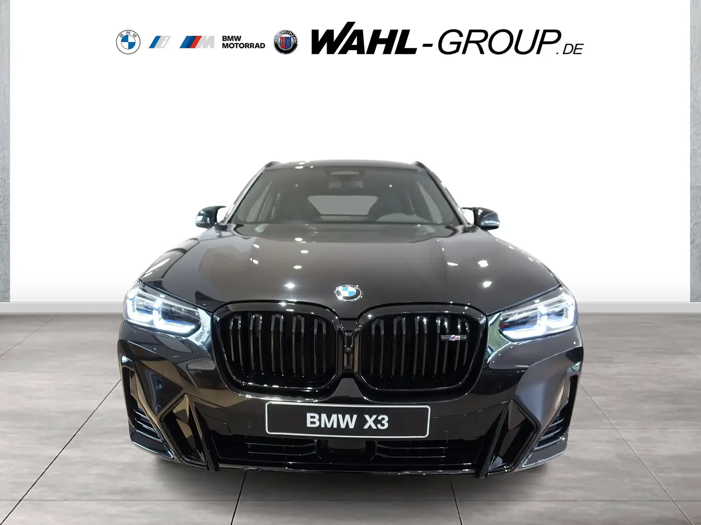BMW X3 M 40d Head-Up HK HiFi DAB LED WLAN Pano.Dach Černá - 2