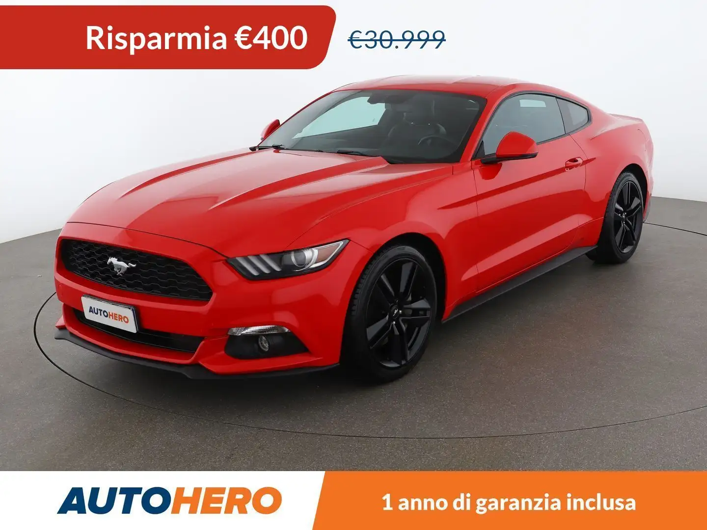 Ford Mustang 2.3 EcoBoost Fastback Rosso - 1