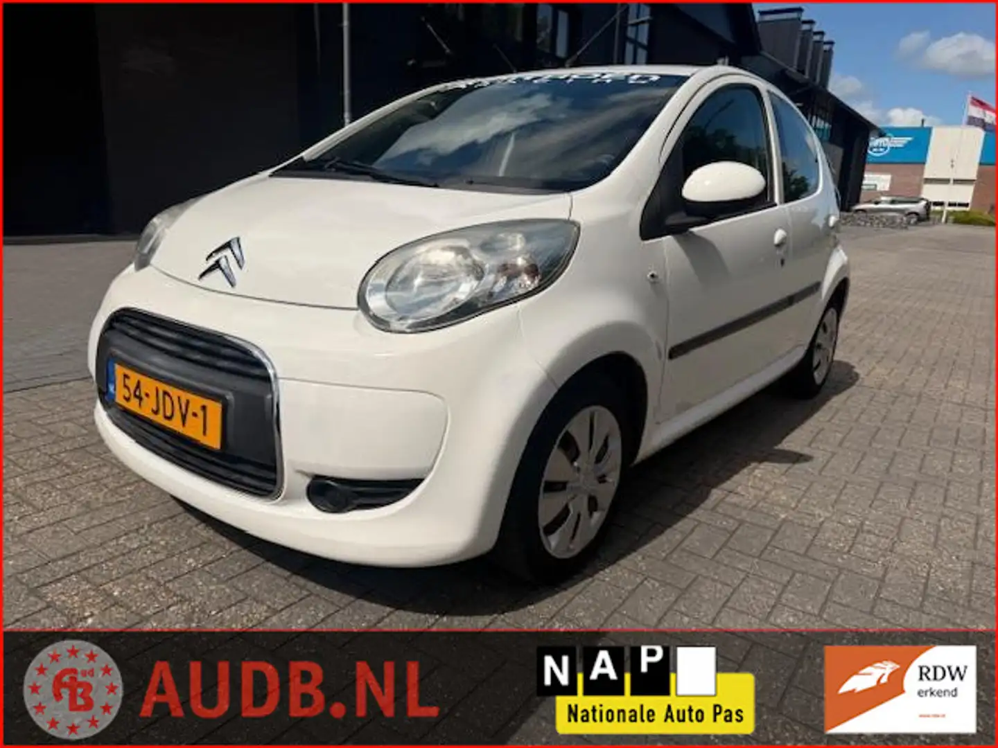 Citroen C1 1.0-12V Ambiance | 5 DEURS| AIRCO|ELEKTR.PAKKET | Wit - 1