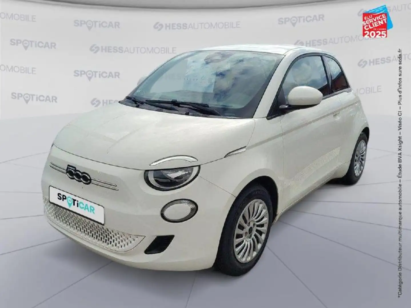 Fiat 500e E 95CH ACTION Blanc - 1