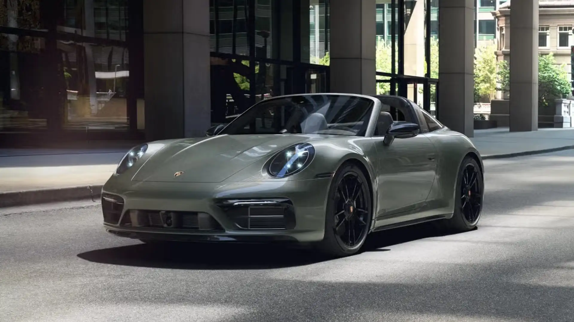 Porsche 992 Targa 4 GTS Groen - 1