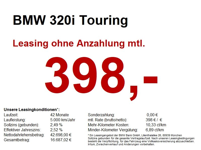 BMW 320 i Touring M Sportpaket INNOPAKET.LC PROF..ACC