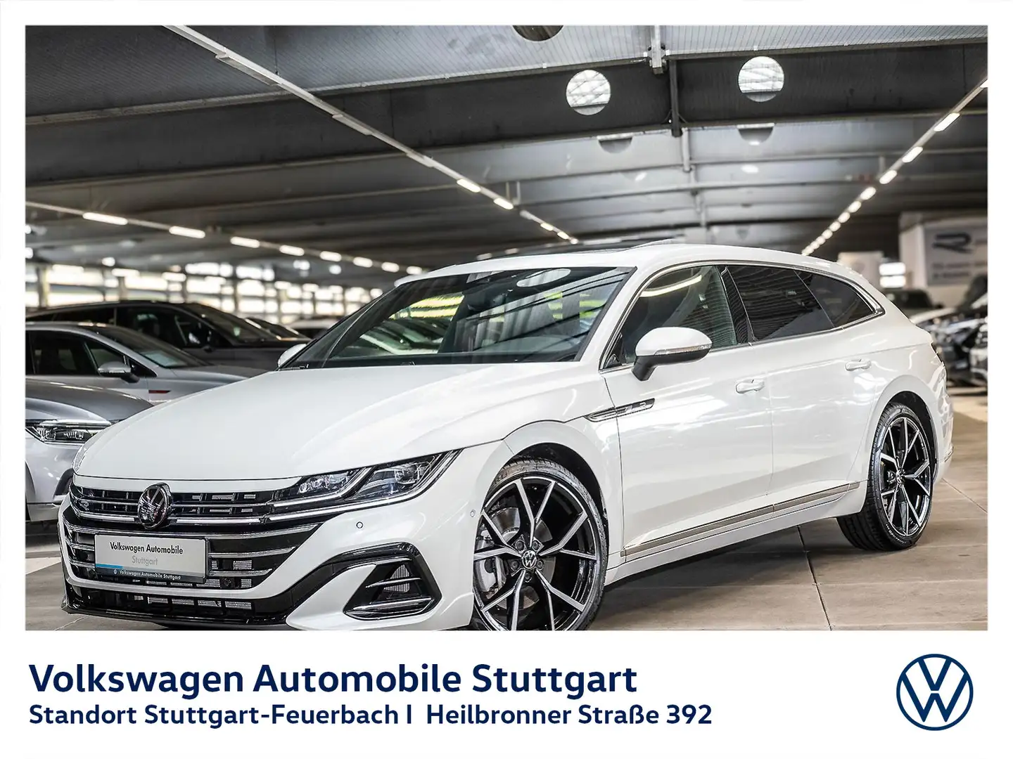 Volkswagen Arteon 2.0 TSI R-Line DSG Navi Weiß - 2