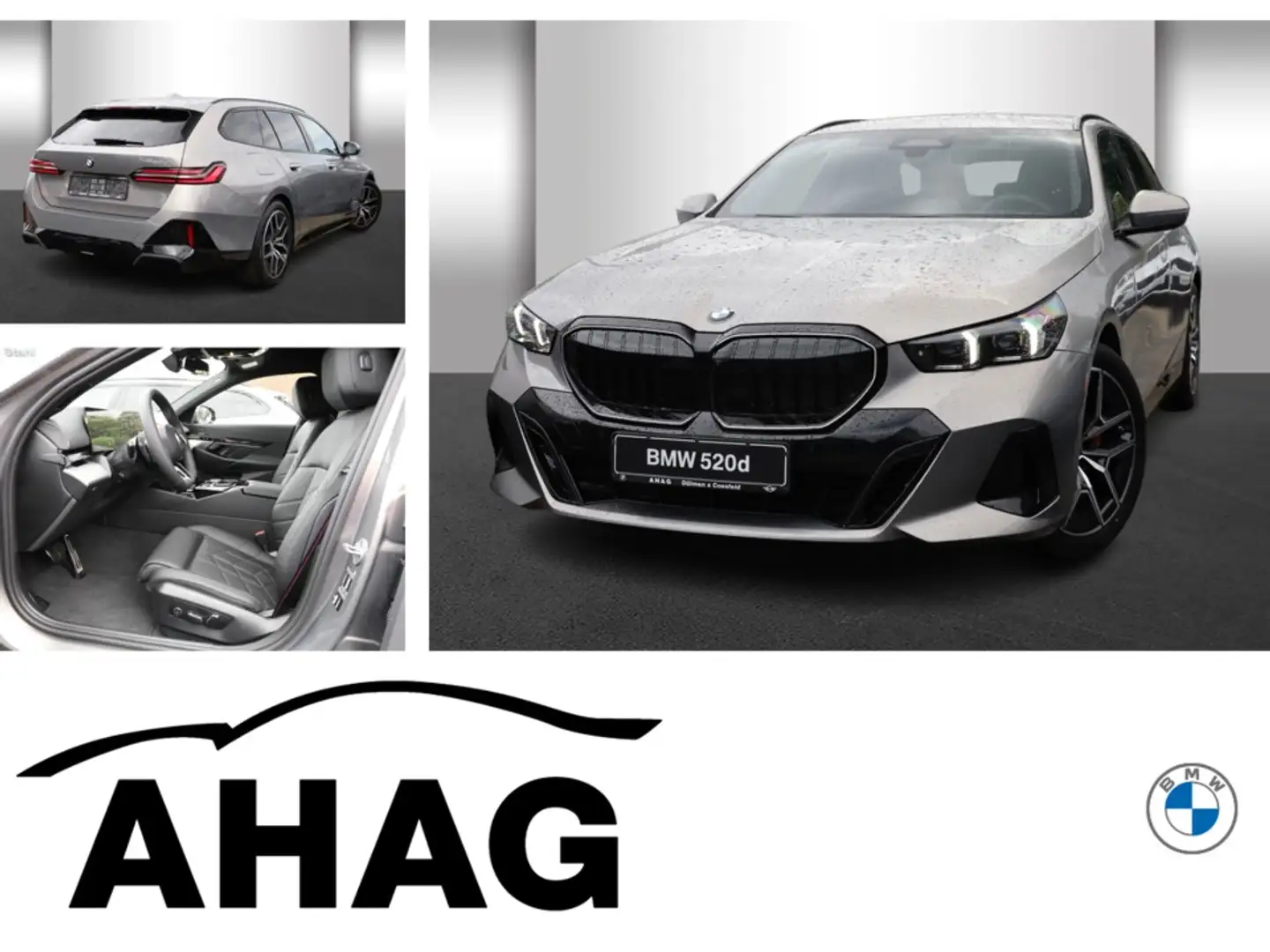 BMW 520 d Touring M Sportpaket Komfortsitze Klimaaut. Grau - 1