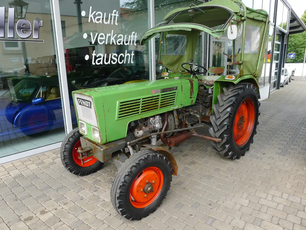 Farmer 1D Schlepper Originalzustand, foto 2