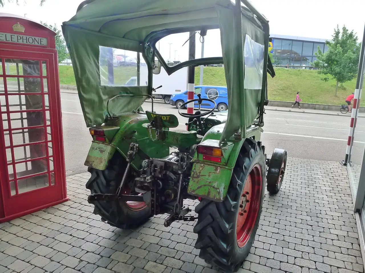 Farmer 1D Schlepper Originalzustand, foto 4