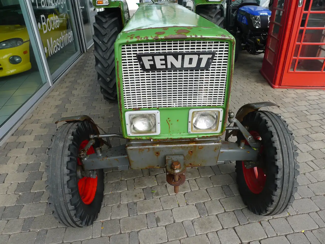 Farmer 1D Schlepper Originalzustand, foto 9