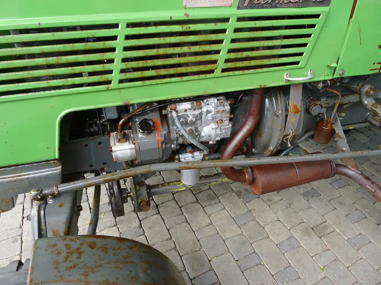 Farmer 1D Schlepper Originalzustand, foto 10