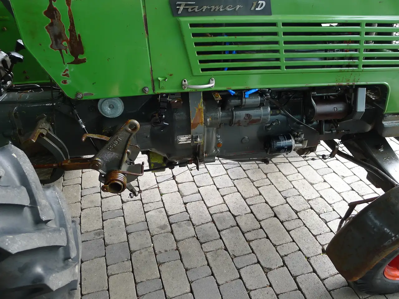 Farmer 1D Schlepper Originalzustand, foto 11