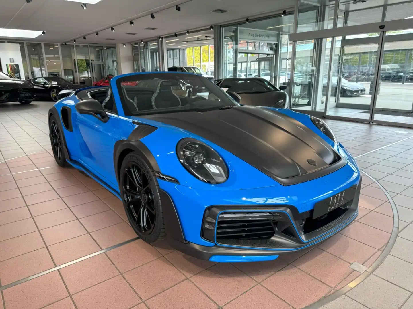 TECHART A 992 Turbo S Cabrio GT STREET R CABRIO 1 OF 87 Bleu - 1