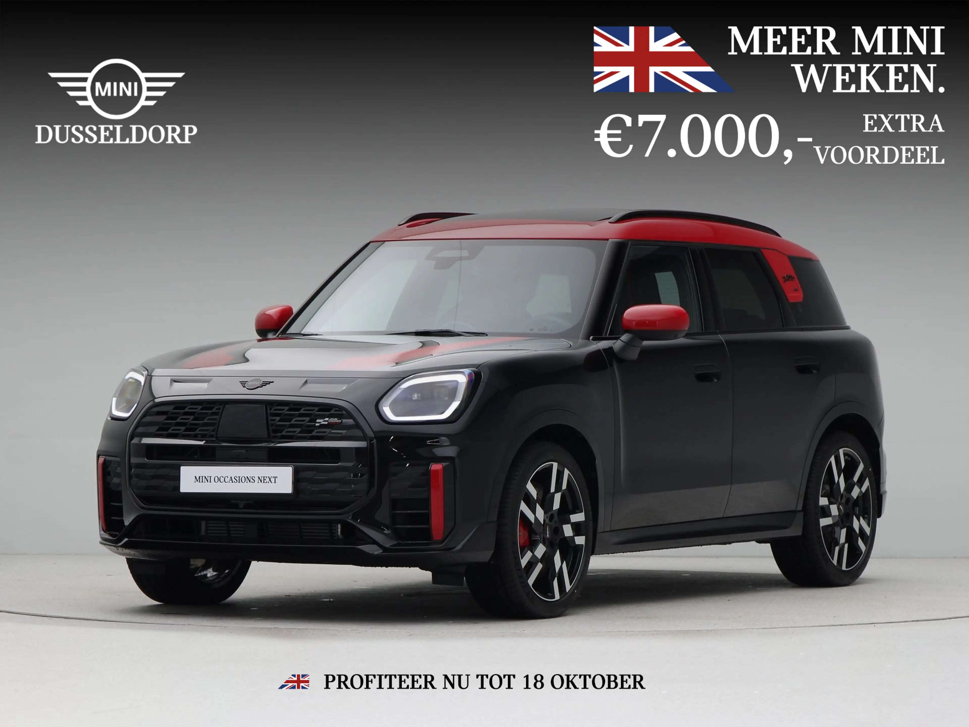 MINI John Cooper Works Countryman ALL4 Pakket XL PRIVATE LEASE EUR 1.612,- (48 mnd/1