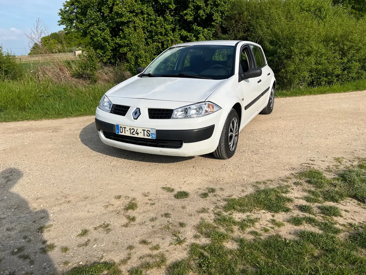 Renault Megane Mégane 1.5 dCi 80 Confort Authentique Blanc - 1