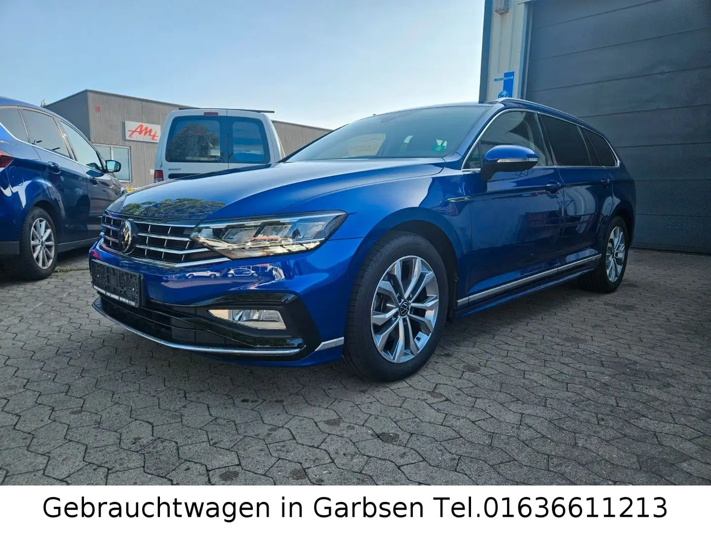 Volkswagen Passat Variant Passat 2.0 TDI DSG R Line NAVI Digtaltacho AHK Blau - 2