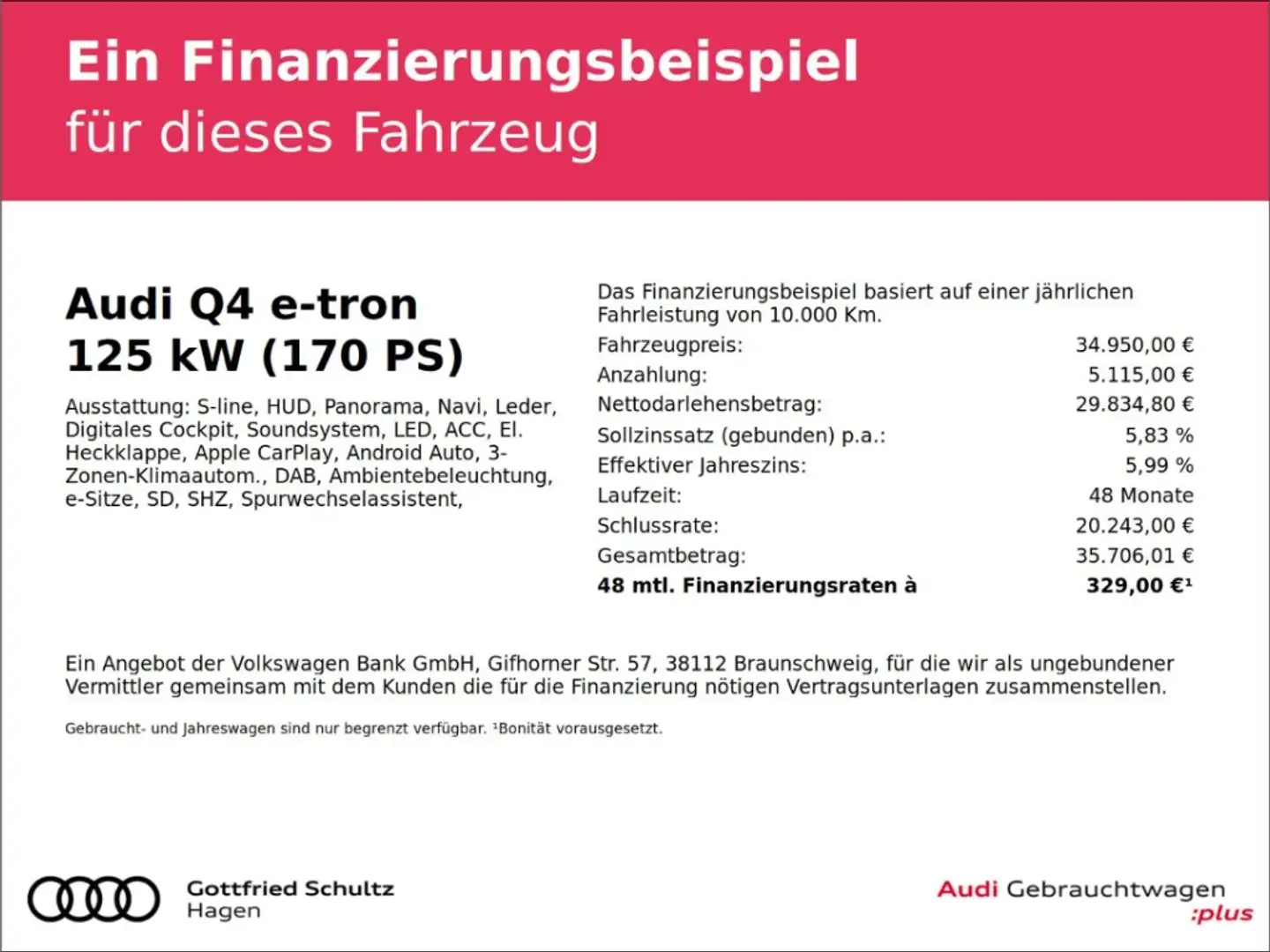 Audi Q4 e-tron Sportback 35 MATRIX MMI PAN HUD edition one Grau - 2