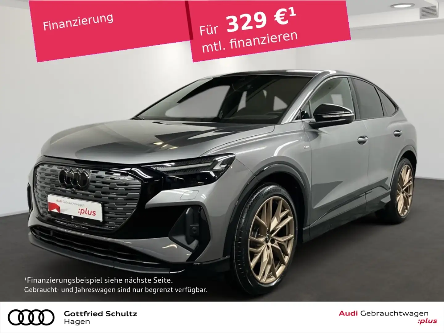 Audi Q4 e-tron Sportback 35 MATRIX MMI PAN HUD edition one Grau - 1