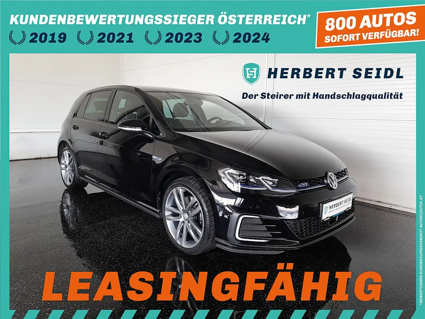 Volkswagen Golf GTE Golf VII GTE PHEV 150/204 DSG *GTI 17 ZOLL / LE... Schwarz - 1