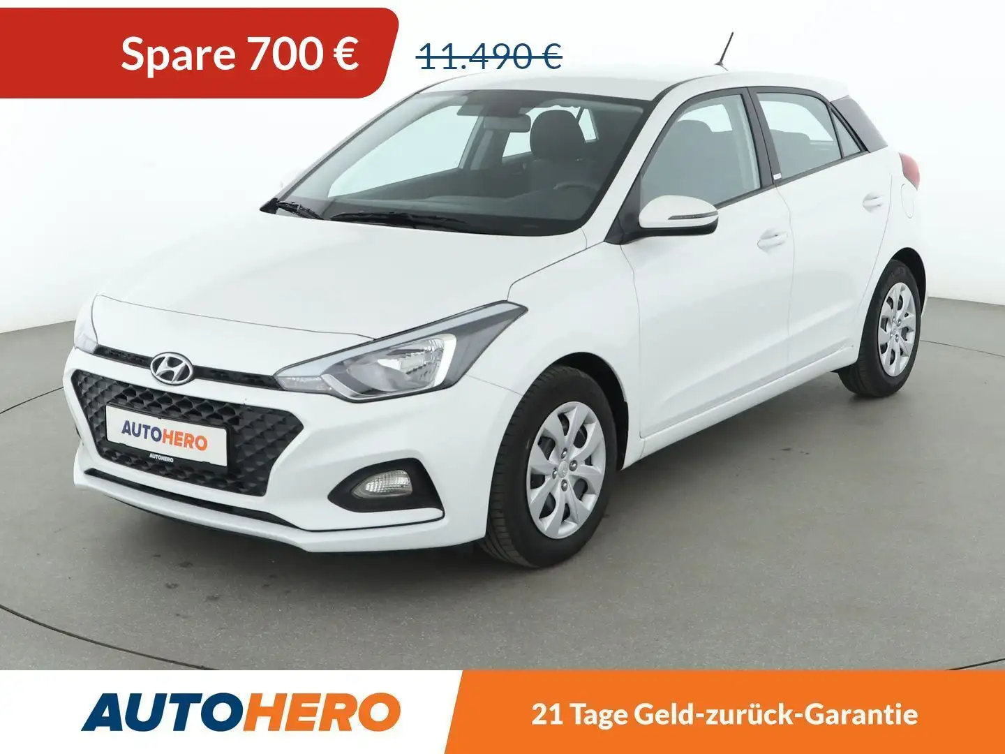 Hyundai i20 1.2 Select*KLIMA*WENIG-KM*USB*GARANTIE* Blanco - 1
