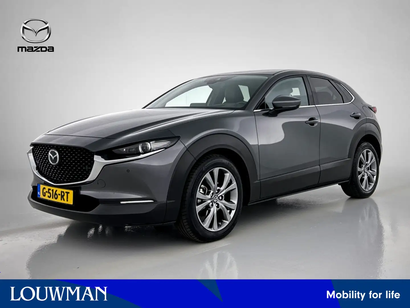 Mazda CX-30 2.0 e-SkyActiv-X M Hybrid Luxury | Navigatie | Led Gris - 1