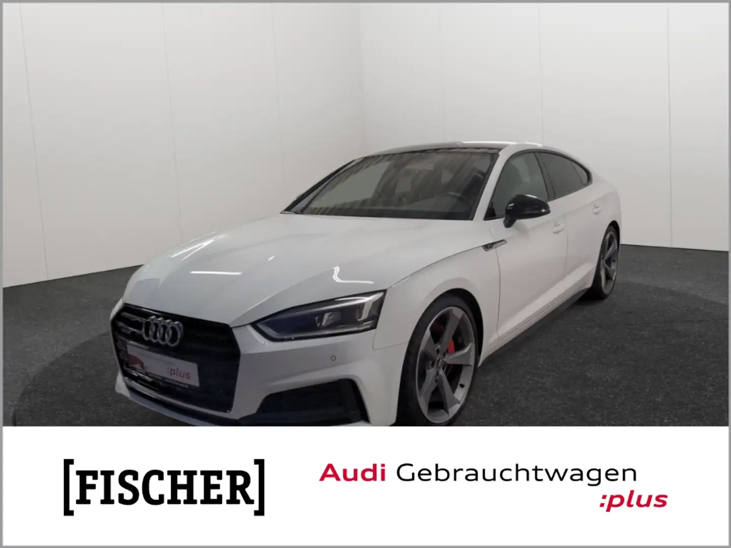 Audi A5 Sportback 50TDI quattro S line LED Navi SHZ Rear V Weiß - 1