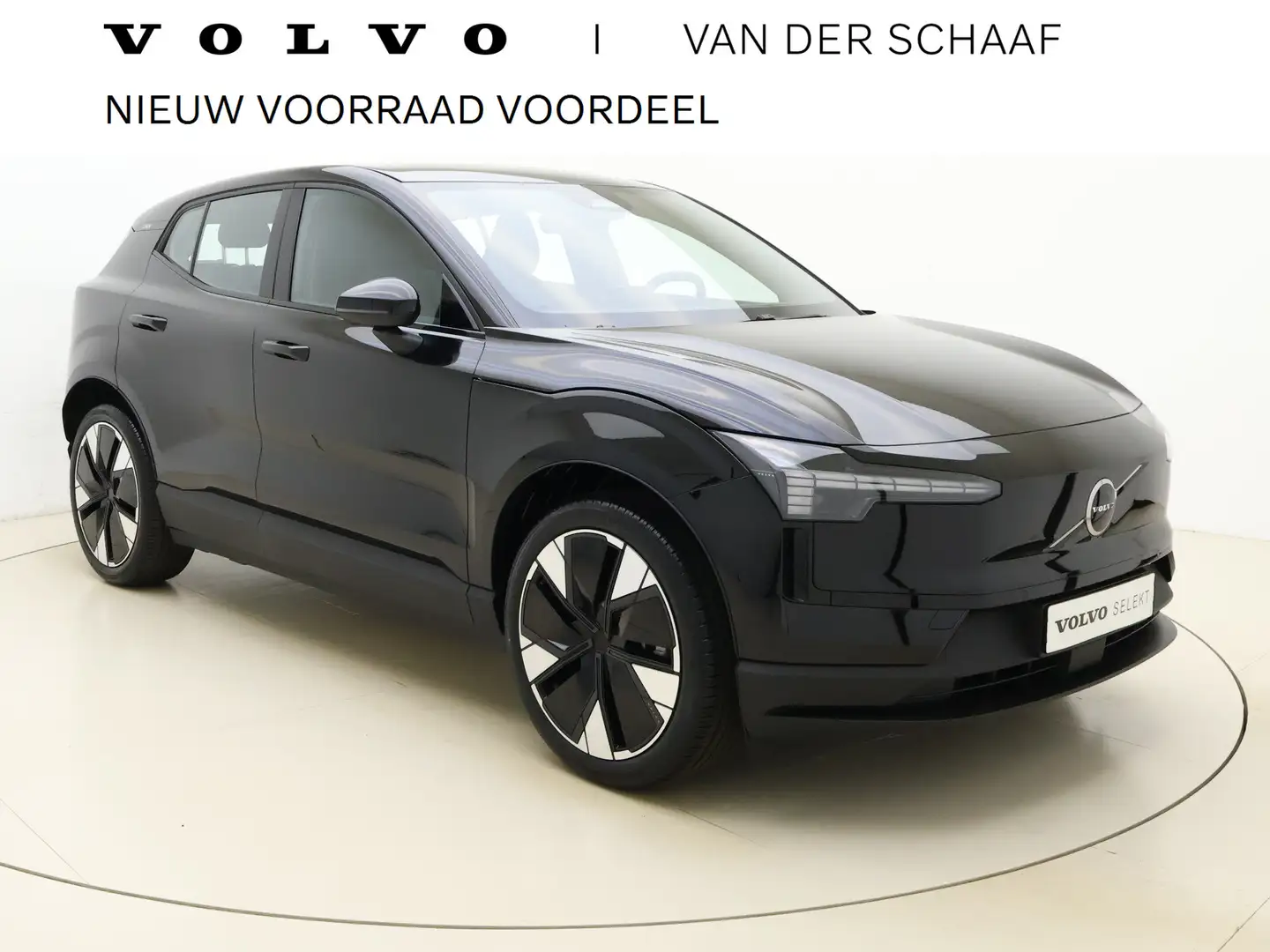 Volvo EX30 Extended Range Plus 69 kWh / €7.000,- Voorraadkort Zwart - 1