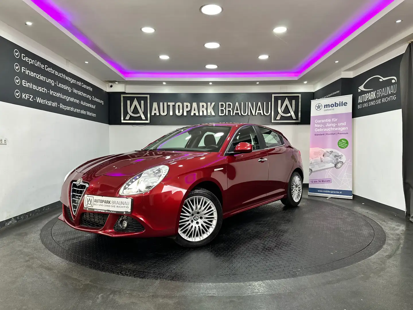 Alfa Romeo Giulietta 1.4 TB Turismo Distinctive *WENIG-KM*1.BESITZ* Rosso - 1