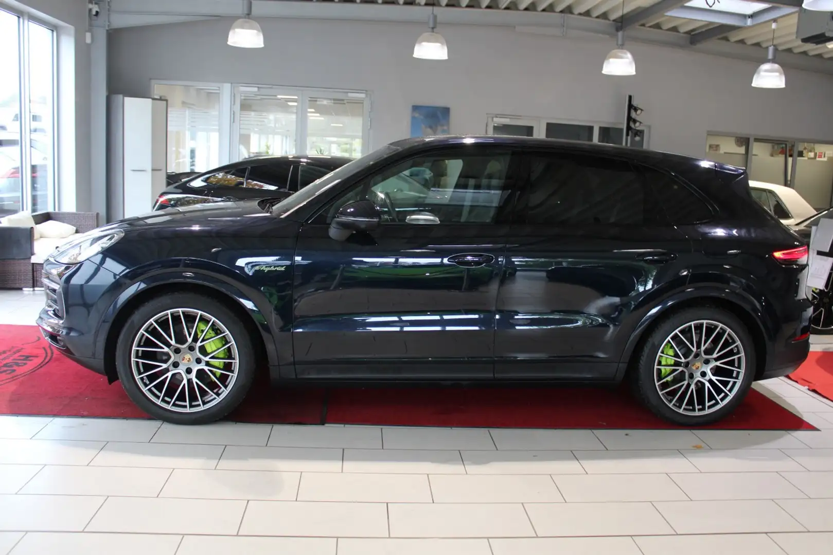 Porsche Cayenne E-Hybrid Platinum Edition Bleu - 2
