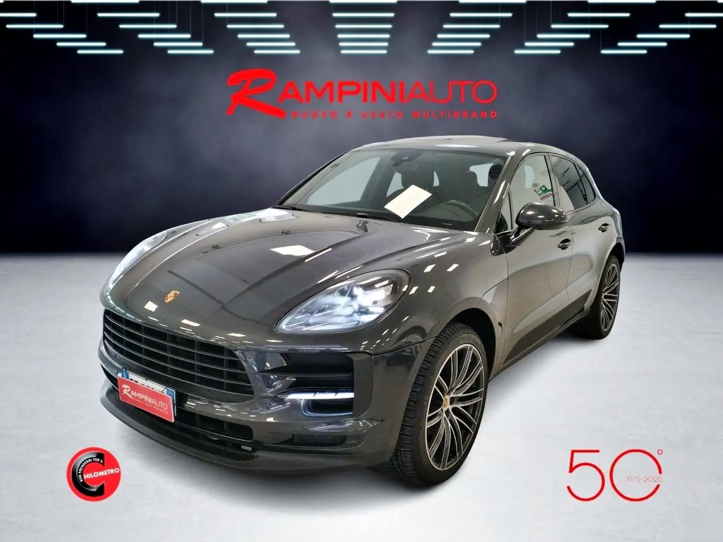 Porsche Macan 2.0 245 Cv Iva Esposta Pronta Consegna Gris - 2