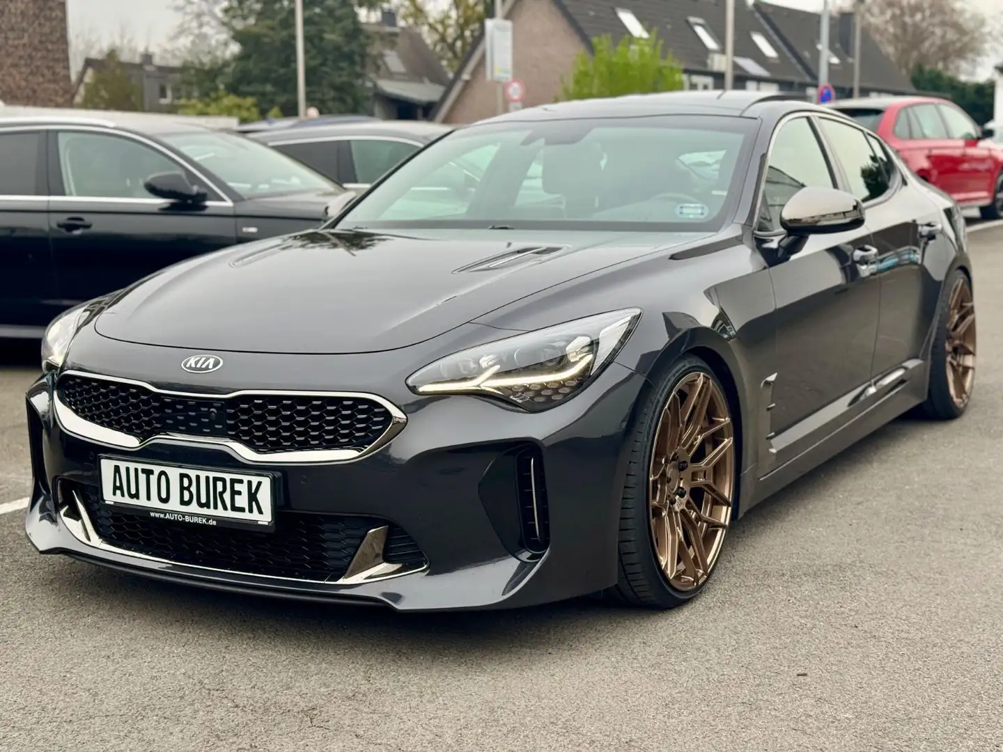 Kia Stinger GT-Line Navi LED Leder AHK eSD 360° 20" Grau - 2