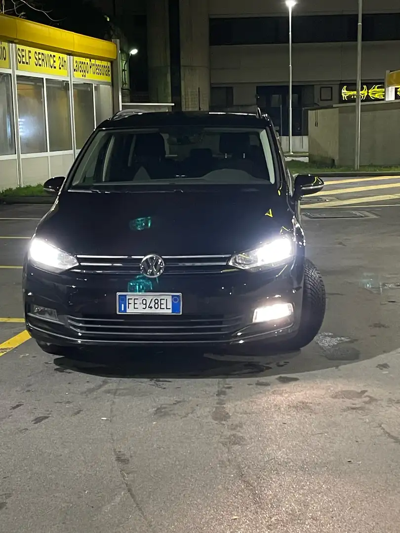 Volkswagen Touran 1.6 tdi Business dsg Nero - 1