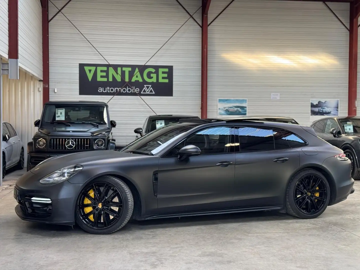 Porsche Panamera Turbo S V8 4.0 680 PDK Hybrid Sport Turismo Gris - 1
