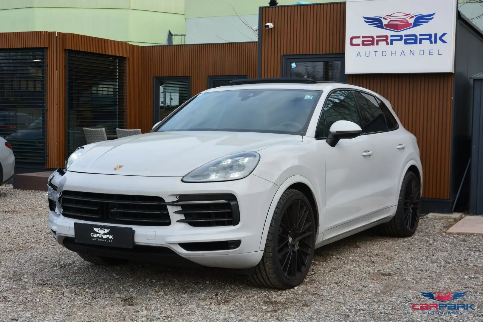 Porsche Cayenne S III Aut. | Kreide Foliert | Schwarz - 2