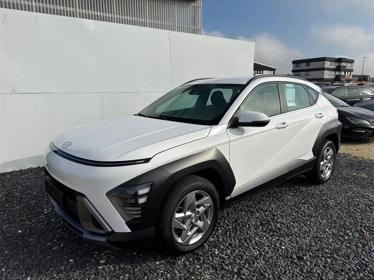 Hyundai KONA PRIME DCT 198PS NAVI SHZ ACC PDC v+h 1.6 T-GDi ... Blanco - 1
