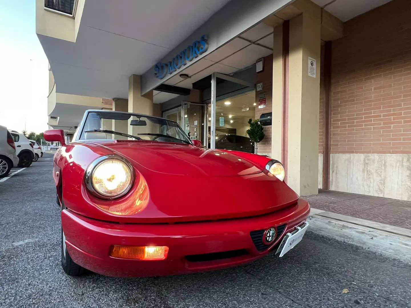 Alfa Romeo Spider Spider 1.6 Duetto 106cv Targa originale Piros - 2