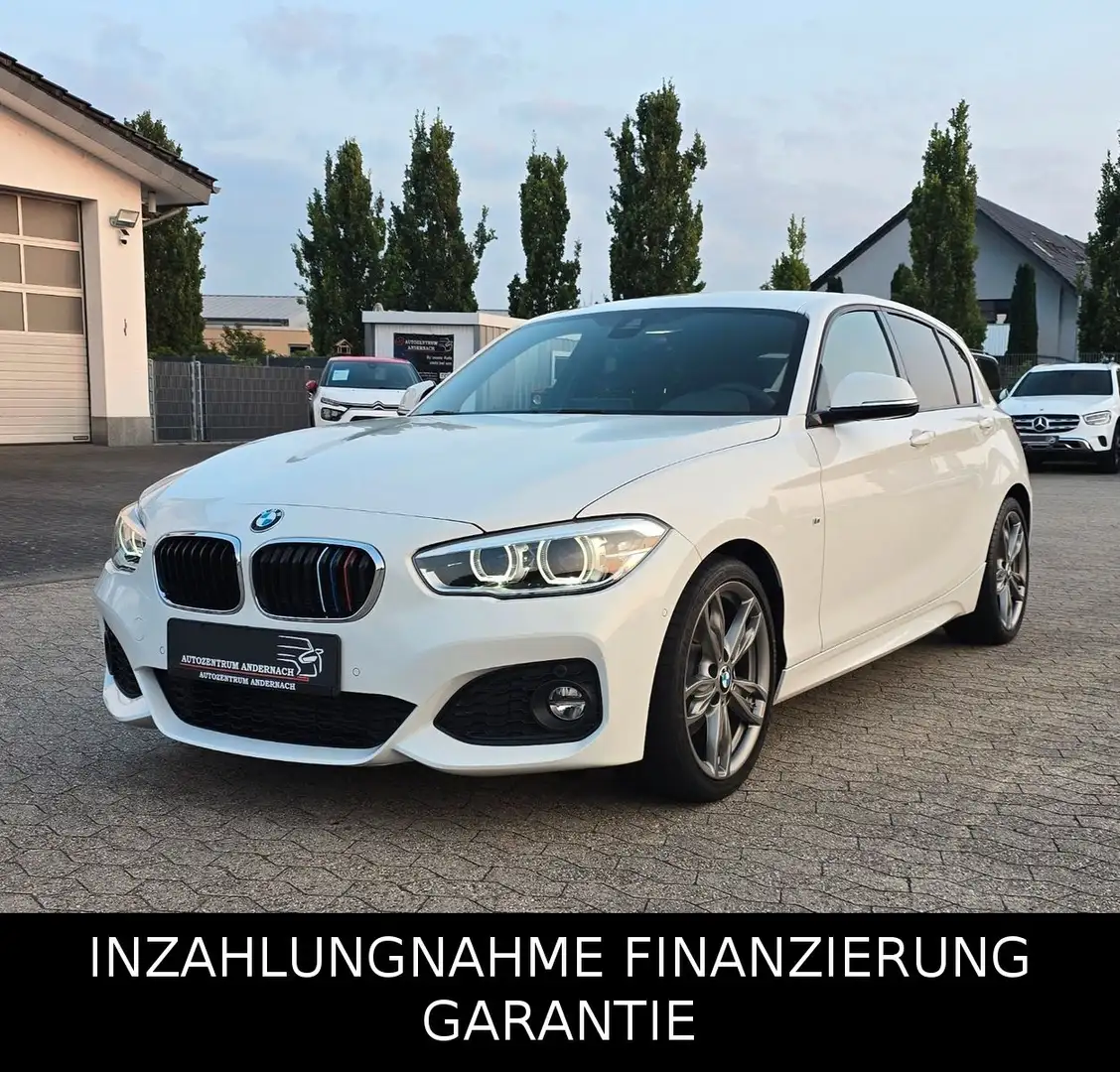 BMW 125 i M PAKET*SHADOW LINE*NAVI*CAM*KEYLESS GO Blanc - 1