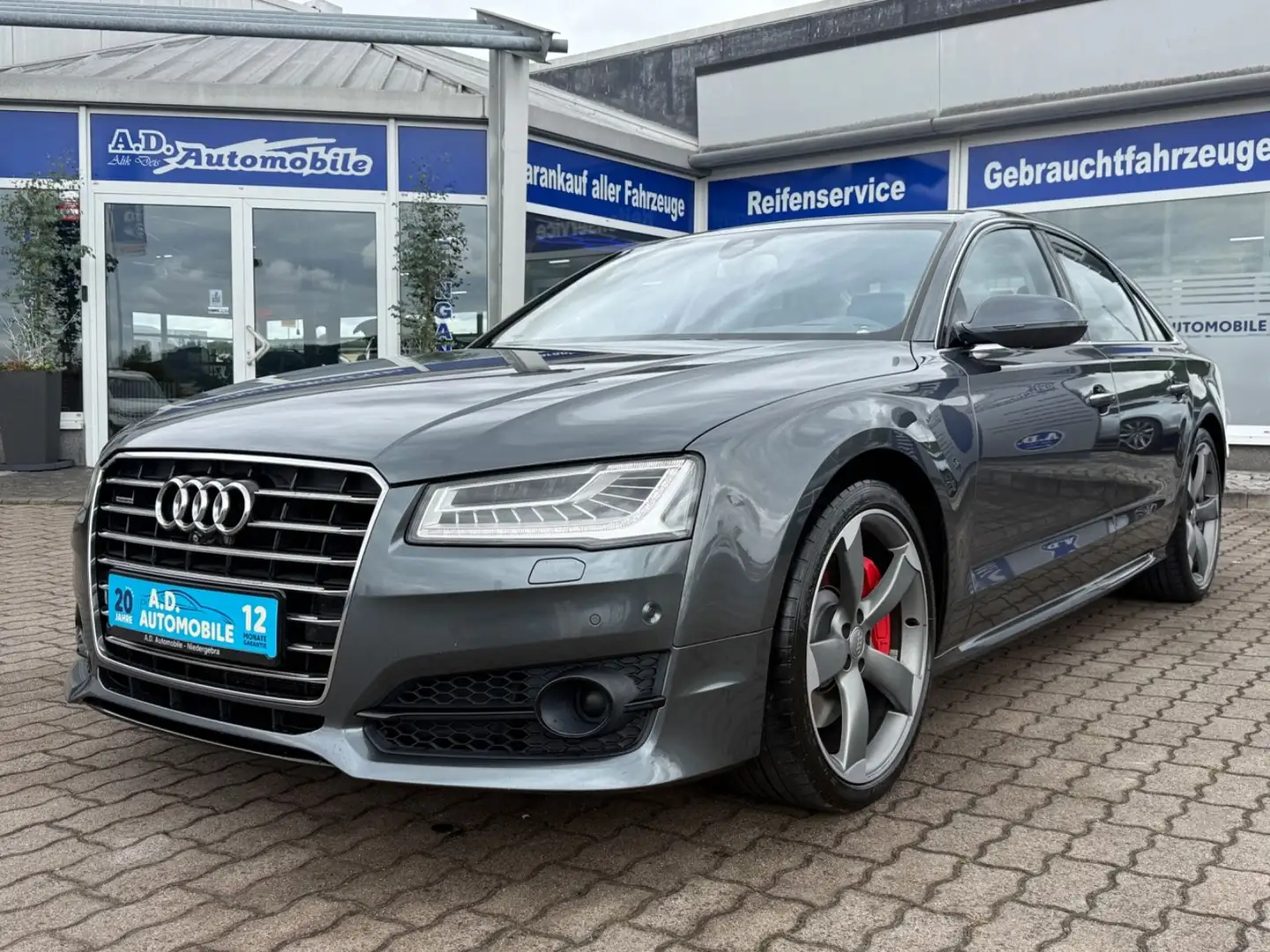 Audi A8 4.2 TDI quattro Bang & Olufsen Matrix-LED Gris - 1